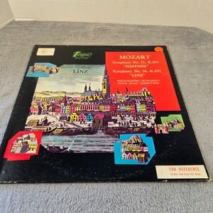 Mozart Symphony 35 Haffner 36 Linz Philharmonia Hungarica Peter Maag Vinyl LP